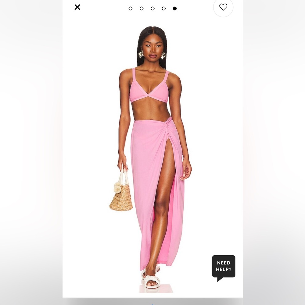 Mia Cover Up in Guava by L*SPACE NWT